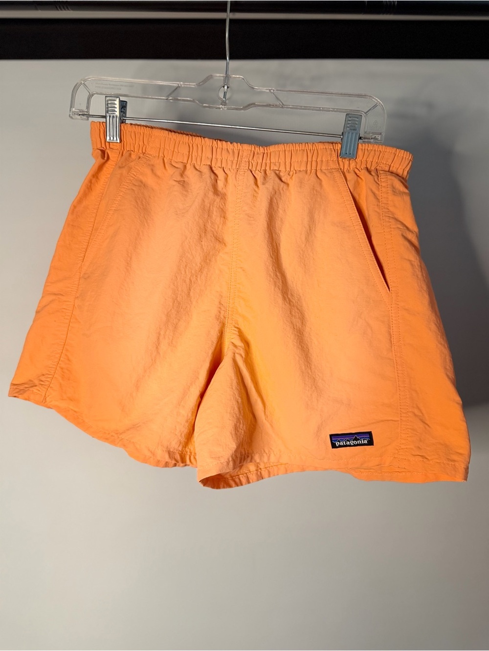 Patagonia Men's Neon Orange Swim Trunks